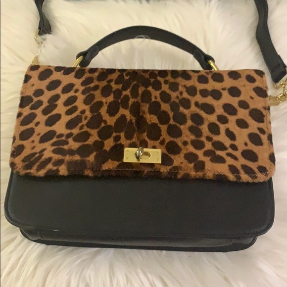 J.Crew Edie Leopard Bag - Picture 2 of 8